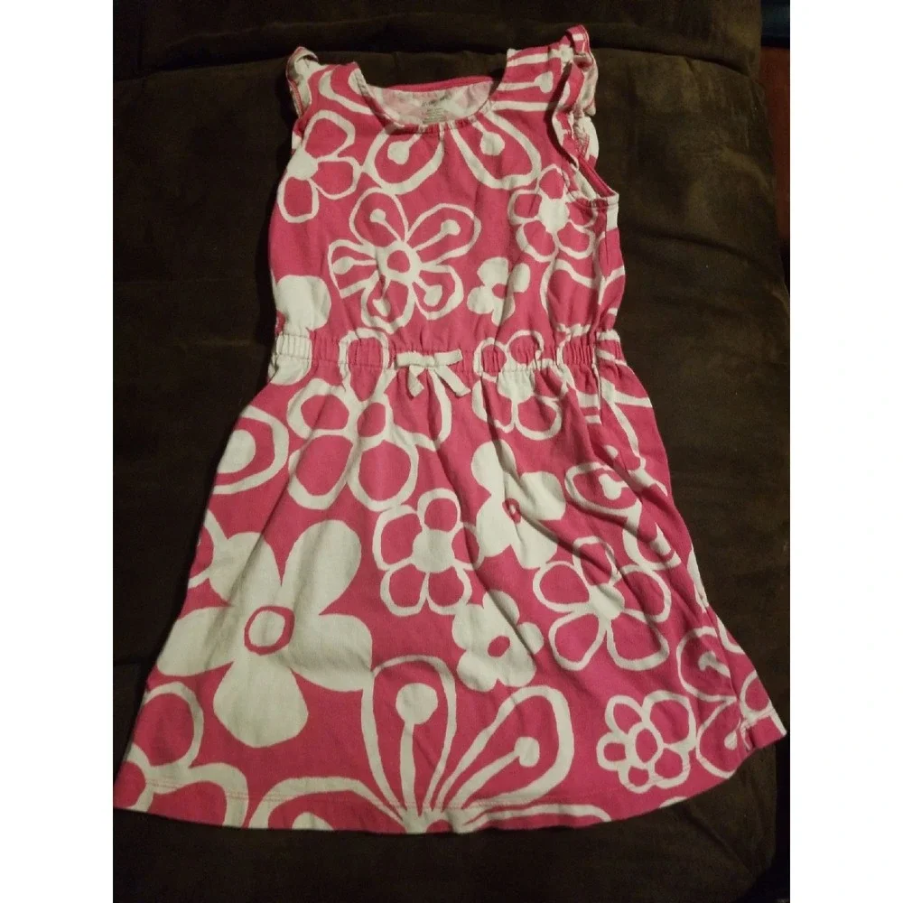 Gymboree hop n roll dress floral 6‎